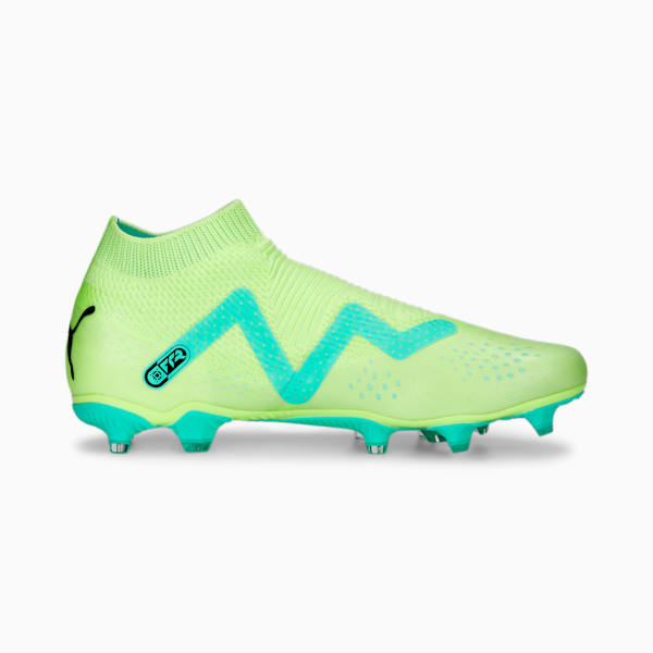 FUTURE Match+ LL FG/AG Football Boots Unisex, Fast Yellow-PUMA Black-Electric Peppermint, large-ZAF