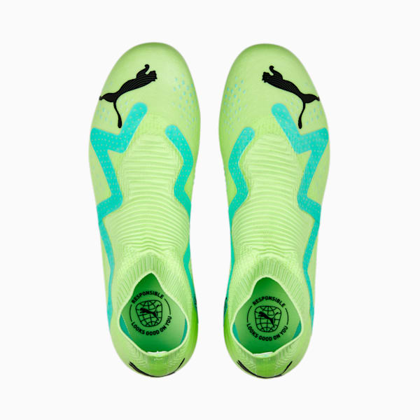 FUTURE Match+ LL FG/AG Football Boots Unisex, Fast Yellow-PUMA Black-Electric Peppermint, large-ZAF