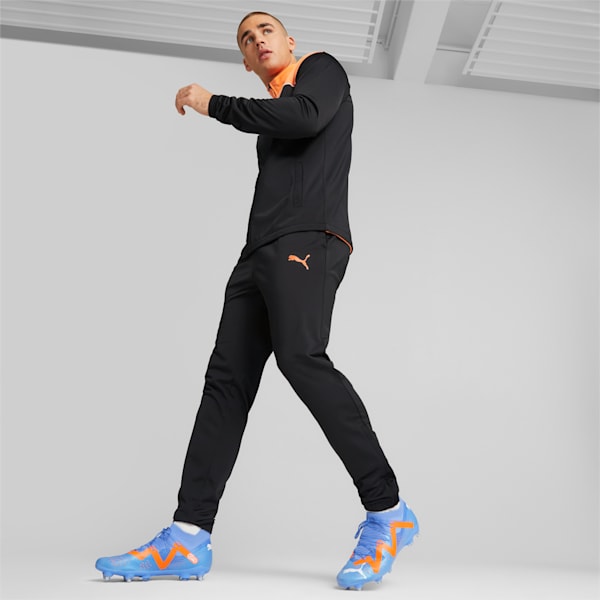 FUTURE Match MxSG Football Boots Unisex, Blue Glimmer-PUMA White-Ultra Orange, large-ZAF