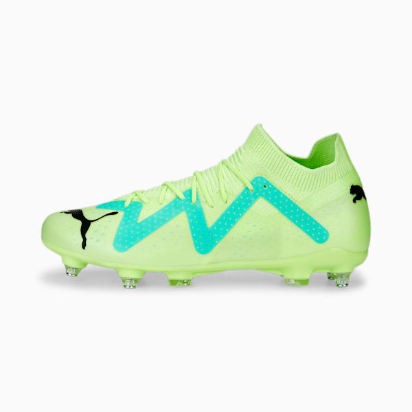 FUTURE Match MxSG Football Boots Unisex, Fast Yellow-PUMA Black-Electric Peppermint, large-ZAF