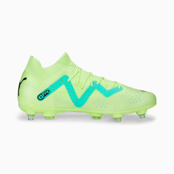 FUTURE Match MxSG Football Boots Unisex, Fast Yellow-PUMA Black-Electric Peppermint, large-ZAF
