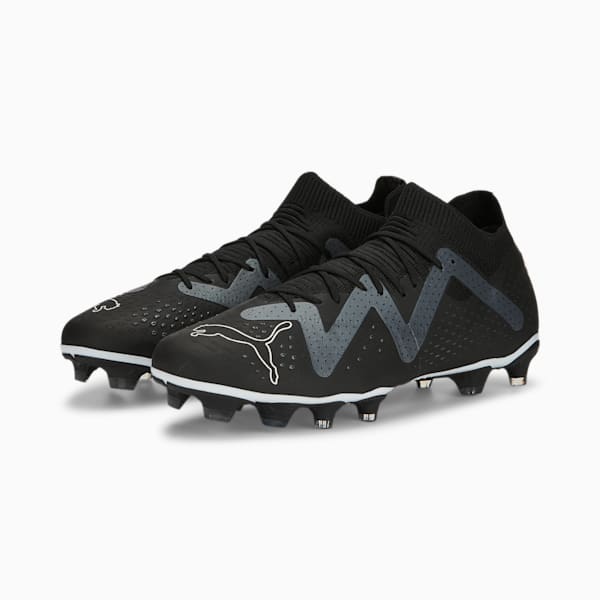 FUTURE Match FG/AG Football Boots Unisex, PUMA Black-PUMA White, large-ZAF