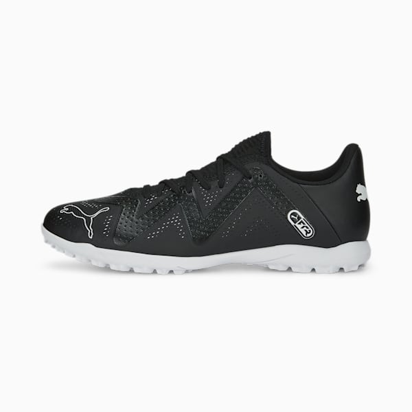 FUTURE Play TT Football Boots Unisex, PUMA Black-PUMA White, large-ZAF