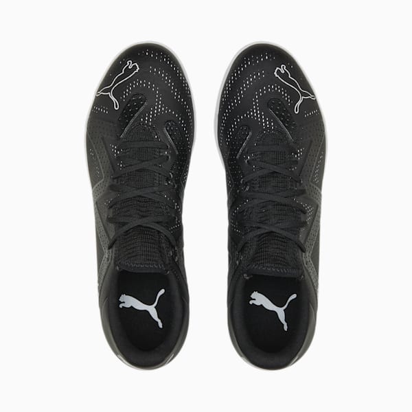 FUTURE Play TT Football Boots Unisex, PUMA Black-PUMA White, large-ZAF