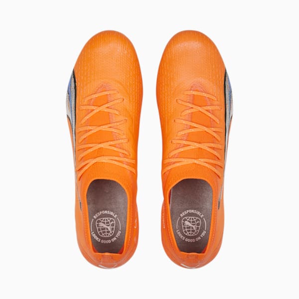 ULTRA ULTIMATE MxSG Football Boots Adults, Ultra Orange-PUMA White-Blue Glimmer, large-ZAF