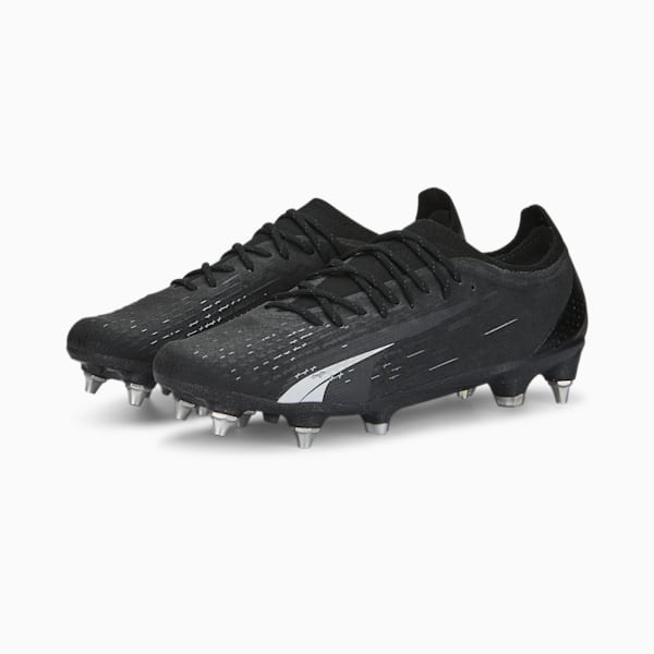 ULTRA ULTIMATE MxSG Football Boots Adults, PUMA Black-PUMA White, large-ZAF