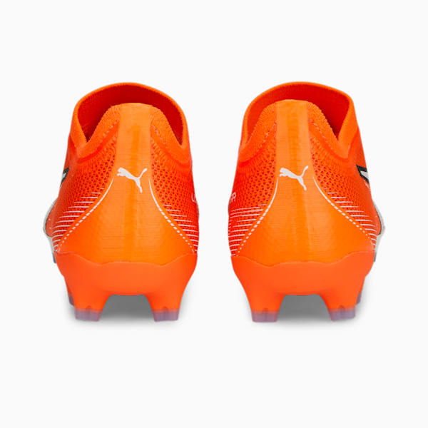 ULTRA Match FG/AG Football Boots Women, Ultra Orange-PUMA White-Blue Glimmer, large-ZAF