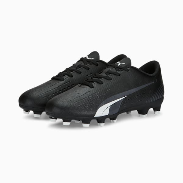 ULTRA Play FG/AG Football Boots Youth, PUMA Black-PUMA White, large-ZAF