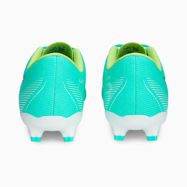 ULTRA Play FG/AG Football Boots Youth, Electric Peppermint-PUMA White-Fast Yellow, large-ZAF