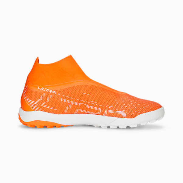 ULTRA Match+ LL TT Football Boots Men, Ultra Orange-PUMA White-Blue Glimmer, large-ZAF
