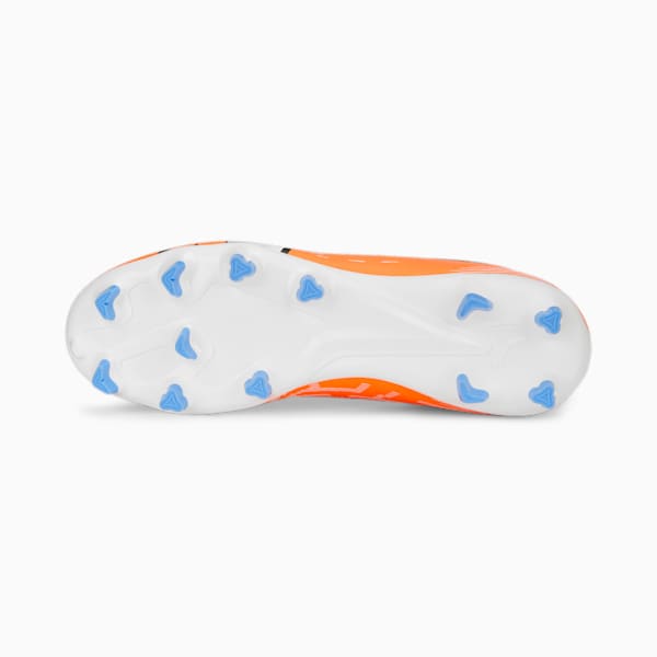 ULTRA Play FG/AG Football Boots Women, Ultra Orange-PUMA White-Blue Glimmer, large-ZAF