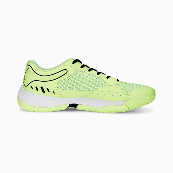 Solarsmash RCT Padel Shoes, Fast Yellow-PUMA Navy-PUMA White, large-MEX