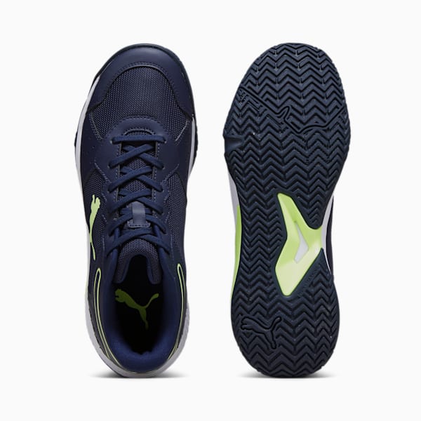 Solarsmash RCT Padel Shoes, PUMA Navy-Fast Yellow-Puma White, large-ZAF