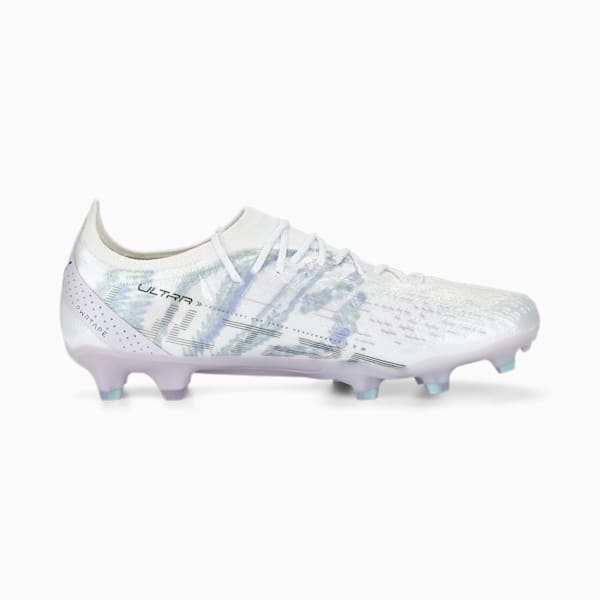 ULTRA ULTIMATE Brilliance FG/AG Football Boots Women, PUMA White-PUMA Black-Spring Lavender-Minty Burst, large-ZAF