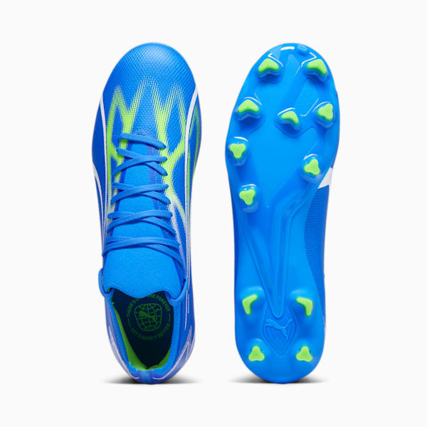 ULTRA MATCH FG/AG Football Boots, Ultra Blue-PUMA White-Pro Green, large-ZAF