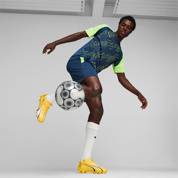 ULTRA MATCH FG/AG Football Boots Unisex, Yellow Blaze-PUMA White-PUMA Black, large-ZAF