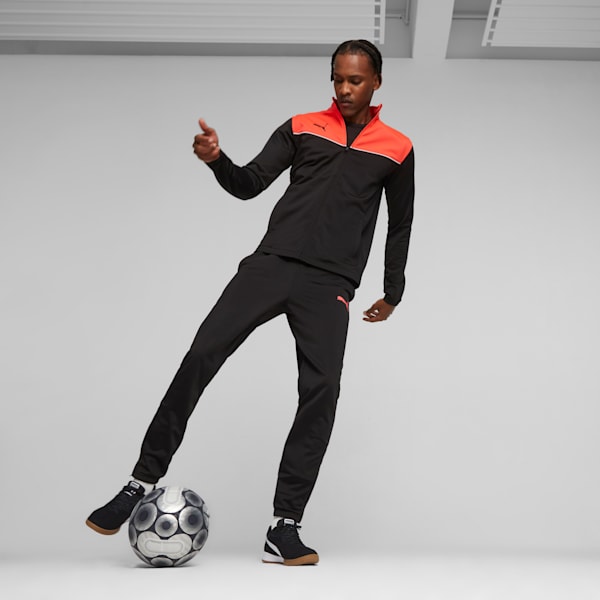 KING TOP IT Football Boots, PUMA Black-PUMA White-PUMA Gold, large-MEX