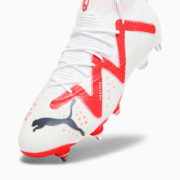 FUTURE ULTIMATE MxSG Men's Football Boots, PUMA White-PUMA Black-Fire Orchid, large-ZAF