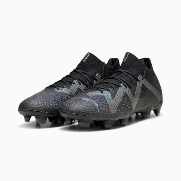 FUTURE ULTIMATE FG/AG Men's Football Boots, PUMA Black-Asphalt, large-ZAF