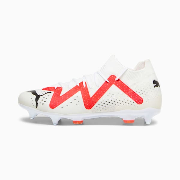 FUTURE MATCH MxSG Men's Football Boots, PUMA White-PUMA Black-Fire Orchid, large-ZAF