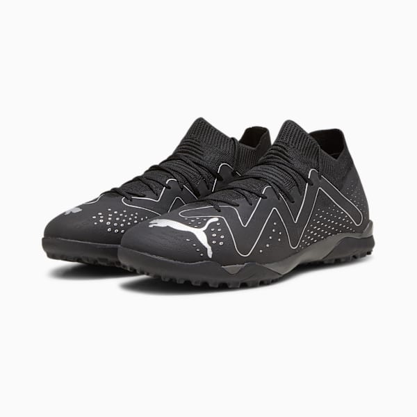 Tacos de fútbol FUTURE MATCH TT para hombre, PUMA Black-PUMA Silver, large-MEX