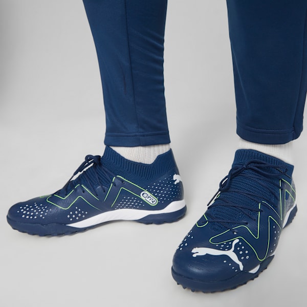 Tacos de fútbol FUTURE MATCH TT para hombre, Persian Blue-PUMA White-Pro Green, large-MEX