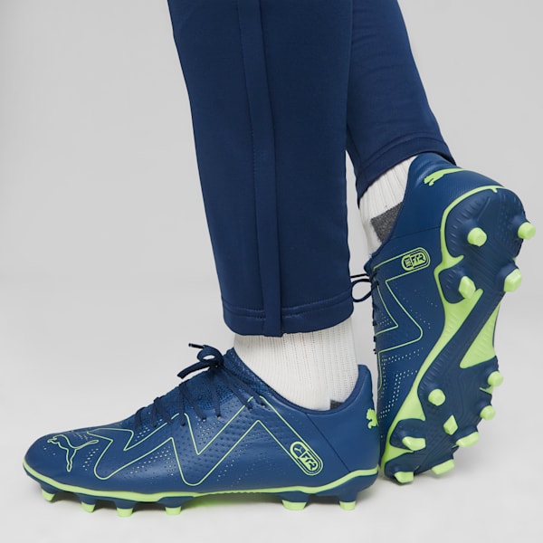 FUTURE PLAY FG/AG Men's Football Boots, Persian Blue-Pro Green, large-ZAF