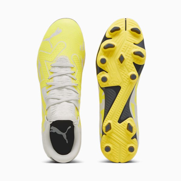 FUTURE PLAY FG/AG Men's Football Boots, Sedate Gray-Asphalt-Yellow Blaze, large-ZAF