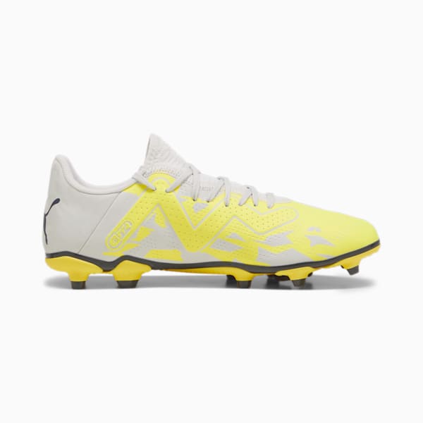 FUTURE PLAY FG/AG Men's Football Boots, Sedate Gray-Asphalt-Yellow Blaze, large-ZAF