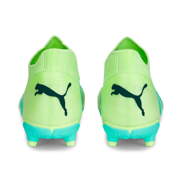 Botines de fútbol juveniles FUTURE Match FG/AG, Fast Yellow-PUMA Black-Electric Peppermint, large-ARG