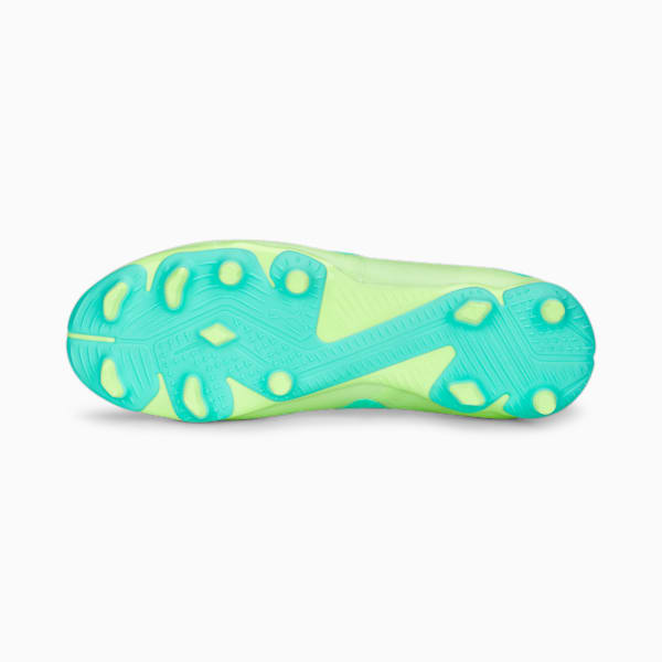 Botines de fútbol juveniles FUTURE Match FG/AG, Fast Yellow-PUMA Black-Electric Peppermint, large-ARG