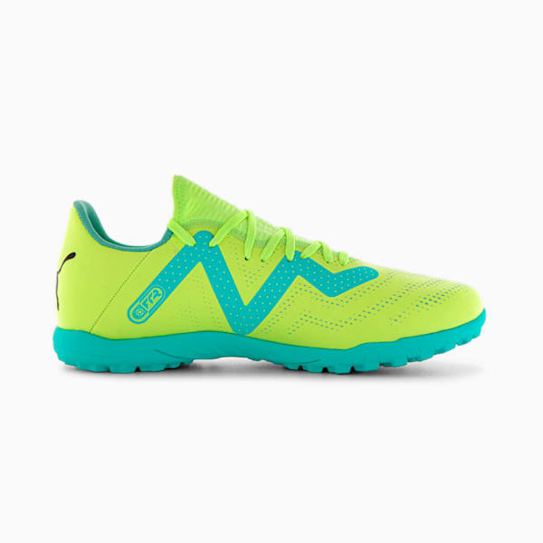 Botines de fútbol FUTURE Play TT, Fast Yellow-PUMA Black-Electric Peppermint, large-ARG