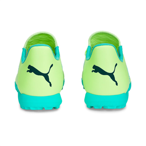 Botines de fútbol juveniles FUTURE Play TT, Fast Yellow-PUMA Black-Electric Peppermint, large-ARG