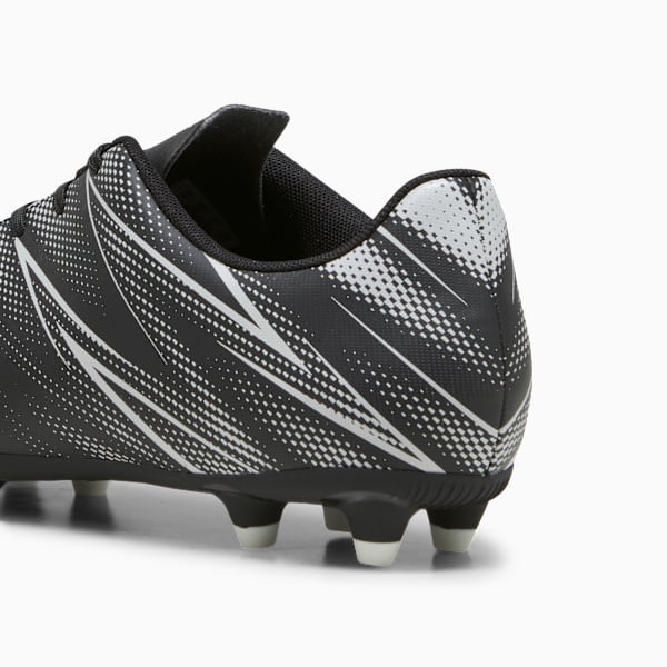 ATTACANTO FG/AG Football Boots, PUMA Black-Silver Mist, large-ZAF