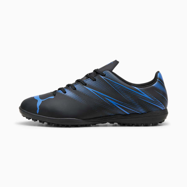 ATTACANTO TT Football Boots, PUMA Black-Bluemazing, large-ZAF