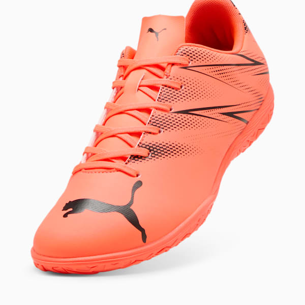 Tacos de futbol ATTACANTO IT, Glowing Red-PUMA Black, large-MEX