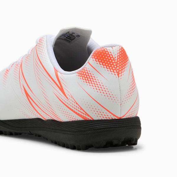 Tacos de futbol ATTACANTO TT para adolescentes, PUMA White-Glowing Red, large-MEX