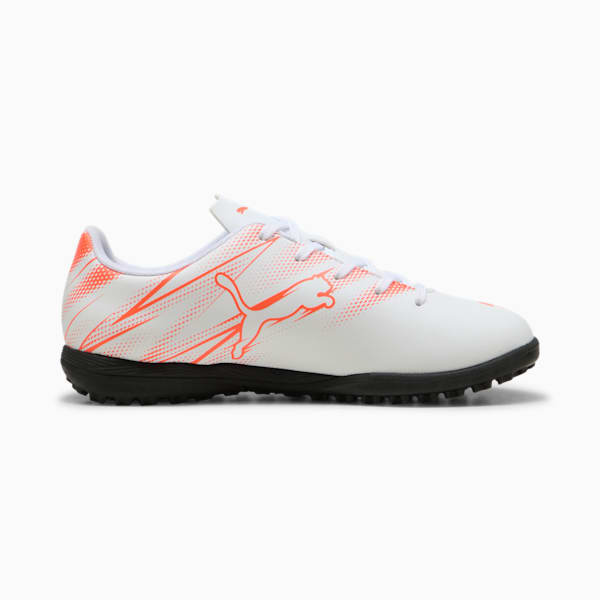 Tacos de futbol ATTACANTO TT para adolescentes, PUMA White-Glowing Red, large-MEX