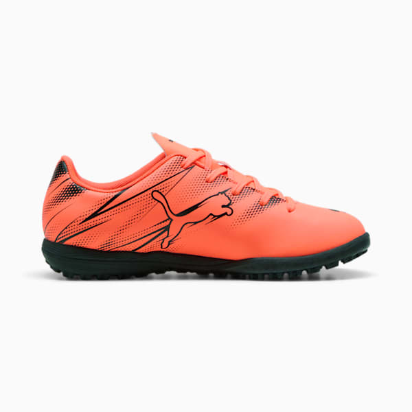ATTACANTO TT Youth Football Boots, Glowing Red-PUMA Black, large-MEX