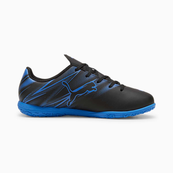 ATTACANTO IT Youth Football Boots, PUMA Black-Bluemazing, large-MEX