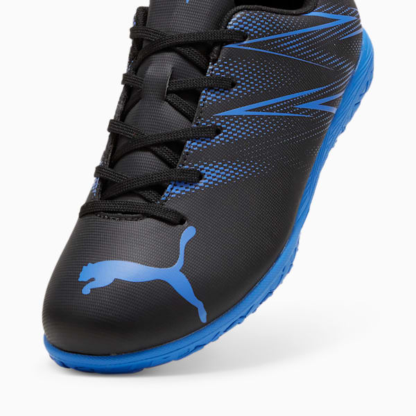 ATTACANTO IT Youth Football Boots, PUMA Black-Bluemazing, large-MEX