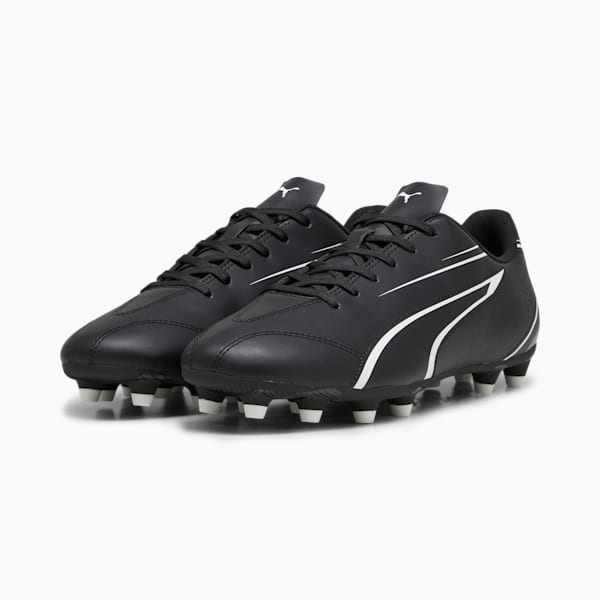VITORIA FG/AG Football Boots, PUMA Black-PUMA White, large-ZAF