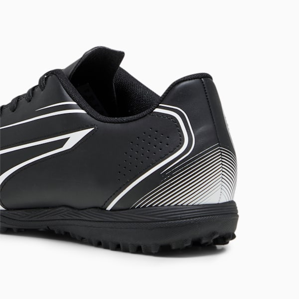 Tacos de fútbol adolescentes VITORIA TT, PUMA Black-PUMA White, large-MEX