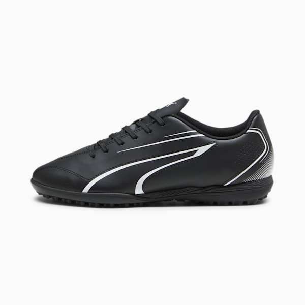 Tacos de fútbol adolescentes VITORIA TT, PUMA Black-PUMA White, large-MEX
