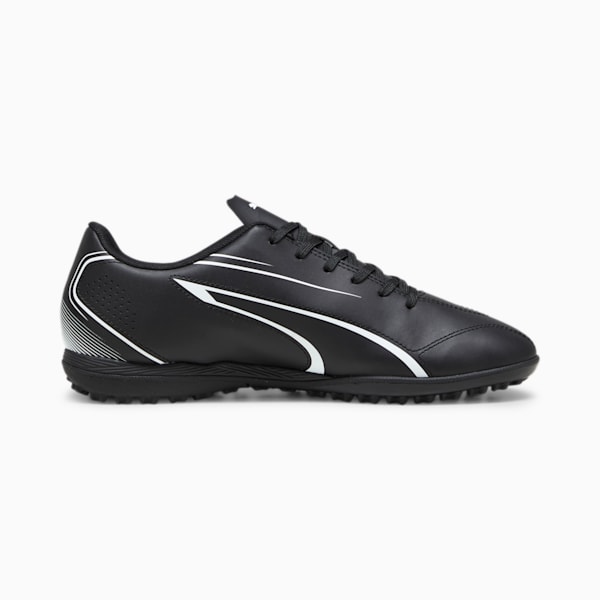 Tacos de fútbol adolescentes VITORIA TT, PUMA Black-PUMA White, large-MEX