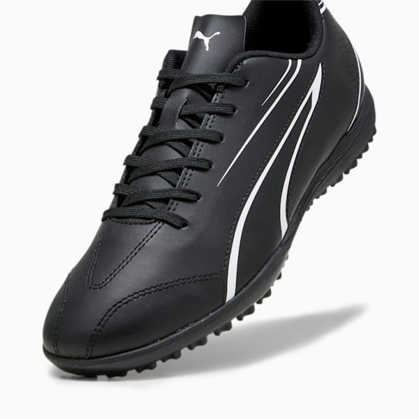 Tacos de fútbol adolescentes VITORIA TT, PUMA Black-PUMA White, large-MEX