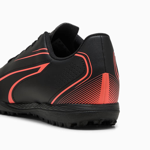 VITORIA TT Football boots, PUMA Black-Glowing Red, large-MEX
