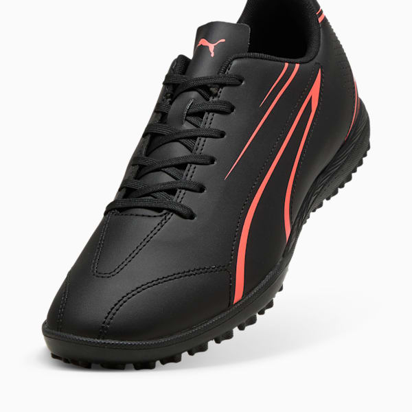 VITORIA TT Football boots, PUMA Black-Glowing Red, large-MEX