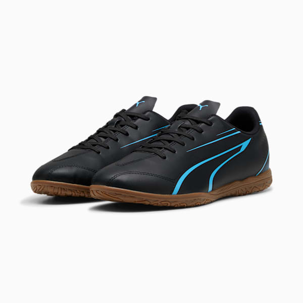 VITORIA IT Football Boots, PUMA Black-Luminous Blue, large-MEX