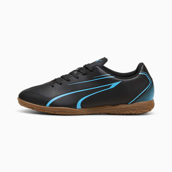 VITORIA IT Football Boots, PUMA Black-Luminous Blue, large-MEX